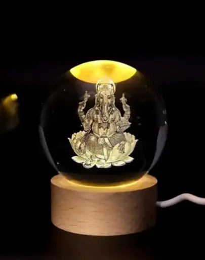 Sri Ganesh Crystal Ball